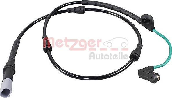 Metzger 1190117 - Сигнализатор, износ тормозных колодок autospares.lv