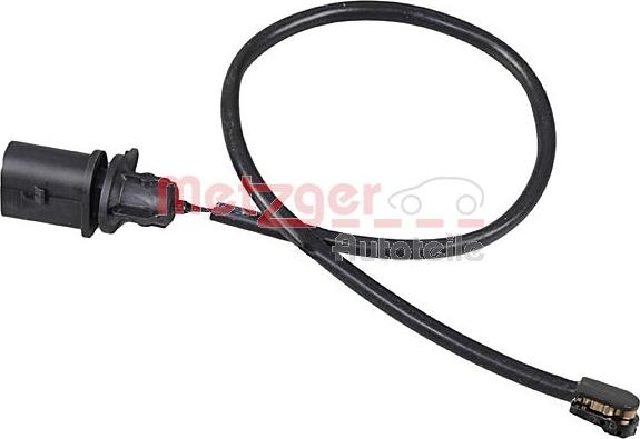 Metzger 1190305 - Сигнализатор, износ тормозных колодок autospares.lv