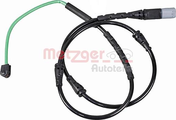 Metzger 1190306 - Сигнализатор, износ тормозных колодок autospares.lv