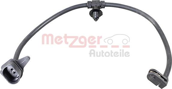 Metzger 1190301 - Сигнализатор, износ тормозных колодок autospares.lv