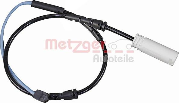 Metzger 1190307 - Сигнализатор, износ тормозных колодок autospares.lv