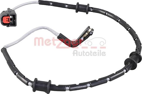 Metzger 1190319 - Сигнализатор, износ тормозных колодок autospares.lv