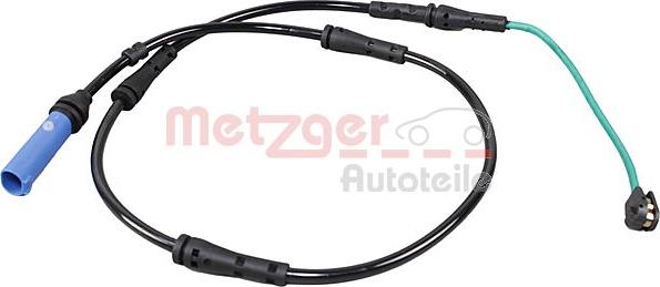 Metzger 1190310 - Сигнализатор, износ тормозных колодок autospares.lv