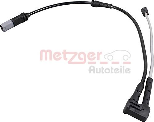 Metzger 1190338 - Сигнализатор, износ тормозных колодок autospares.lv