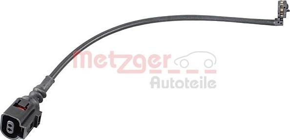 Metzger 1190325 - Сигнализатор, износ тормозных колодок autospares.lv