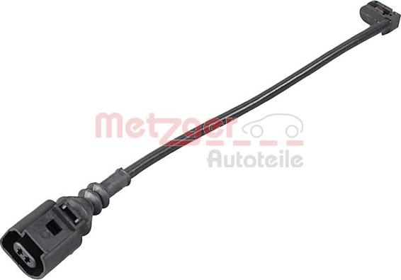 Metzger 1190326 - Сигнализатор, износ тормозных колодок autospares.lv