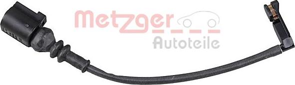 Metzger 1190299 - Сигнализатор, износ тормозных колодок autospares.lv