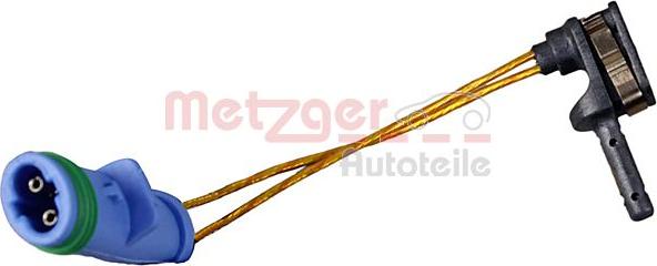 Metzger 1190294 - Сигнализатор, износ тормозных колодок autospares.lv