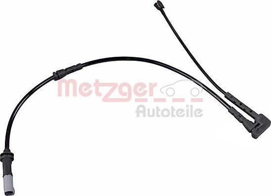 Metzger 1190291 - Сигнализатор, износ тормозных колодок autospares.lv