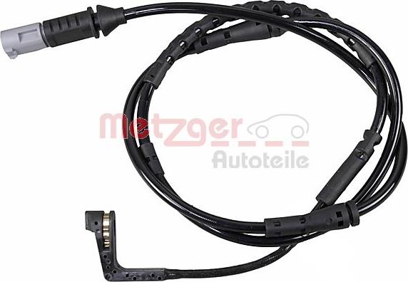 Metzger 1190254 - Сигнализатор, износ тормозных колодок autospares.lv