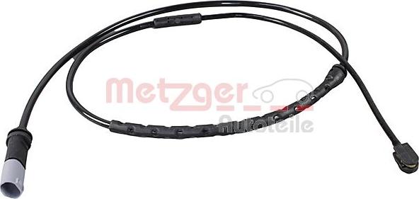 Metzger 1190253 - Сигнализатор, износ тормозных колодок autospares.lv