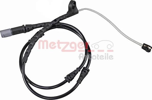 Metzger 1190252 - Сигнализатор, износ тормозных колодок autospares.lv