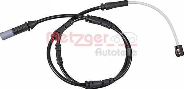 Metzger 1190269 - Сигнализатор, износ тормозных колодок autospares.lv