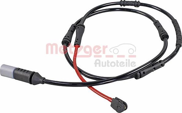 Metzger 1190268 - Сигнализатор, износ тормозных колодок autospares.lv