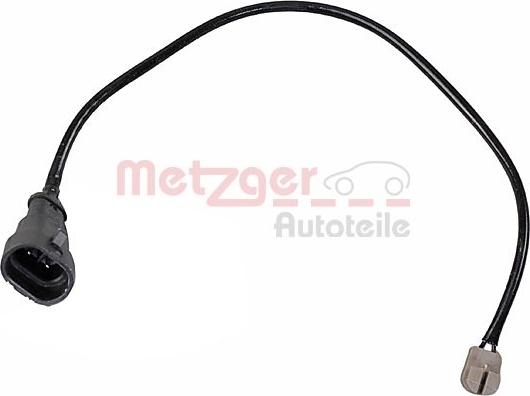 Metzger 1190202 - Сигнализатор, износ тормозных колодок autospares.lv