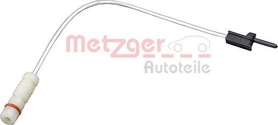 Metzger 1190207 - Сигнализатор, износ тормозных колодок autospares.lv