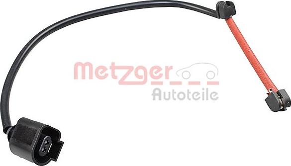 Metzger 1190210 - Сигнализатор, износ тормозных колодок autospares.lv