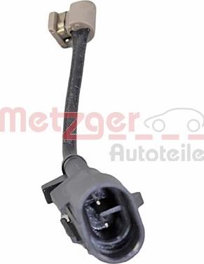 Metzger 1190280 - Сигнализатор, износ тормозных колодок autospares.lv