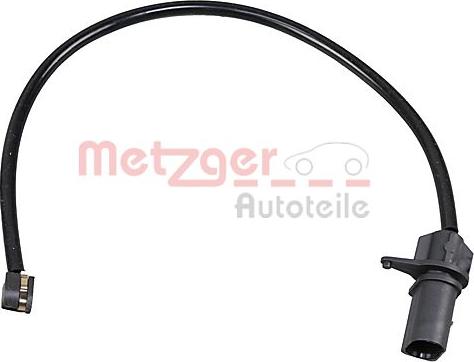 Metzger 1190283 - Сигнализатор, износ тормозных колодок autospares.lv