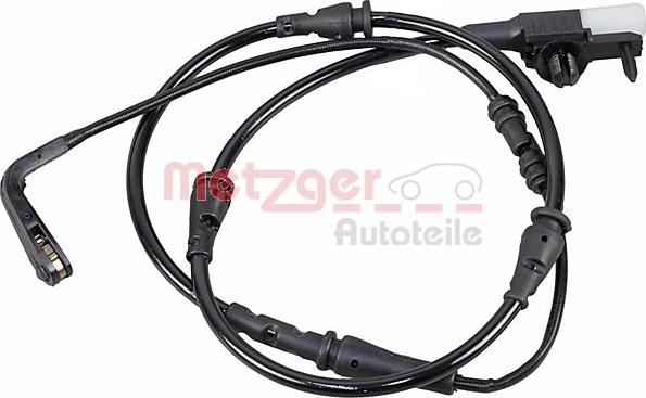 Metzger 1190282 - Сигнализатор, износ тормозных колодок autospares.lv