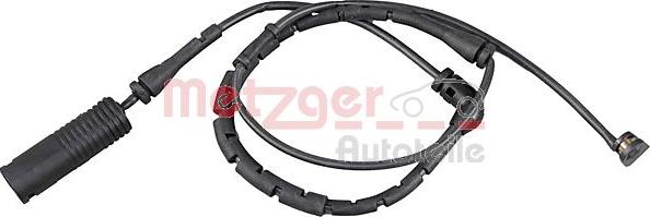 Metzger 1190232 - Сигнализатор, износ тормозных колодок autospares.lv