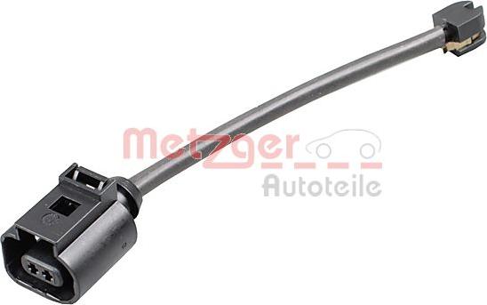 Metzger 1190223 - Сигнализатор, износ тормозных колодок autospares.lv