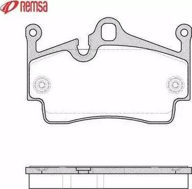 Metelli 22-0658-0K - Тормозные колодки, дисковые, комплект autospares.lv