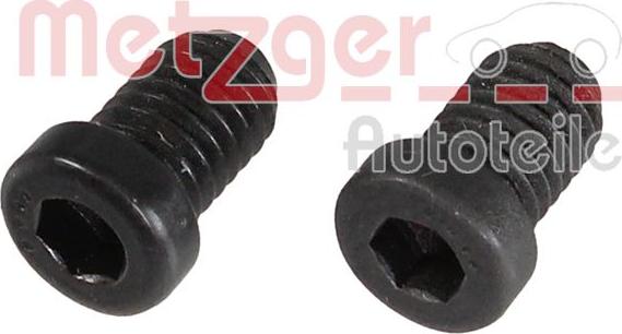 Metzger 11668K - Болт, диск тормозного механизма autospares.lv