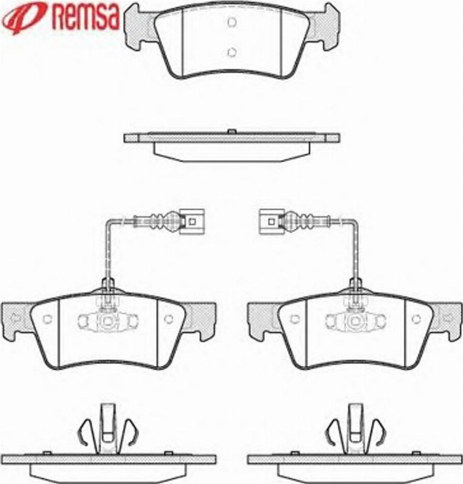 Metzger 118702 - Тормозные колодки, дисковые, комплект autospares.lv