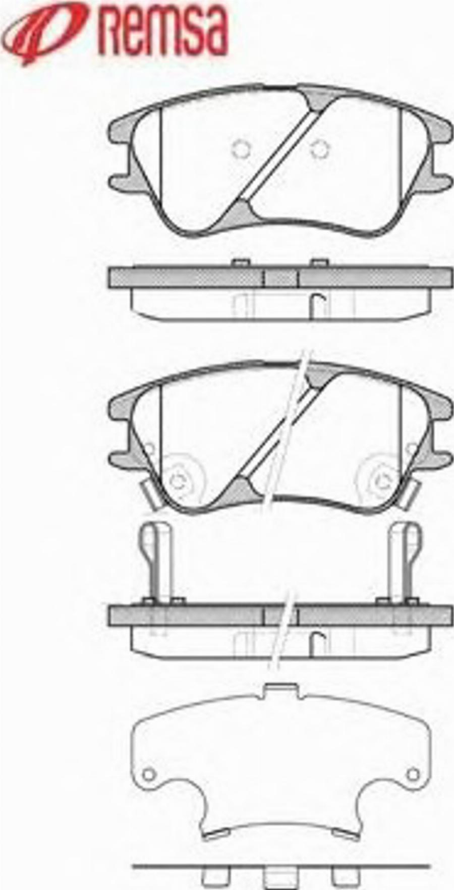 Metzger 113902 - Тормозные колодки, дисковые, комплект autospares.lv