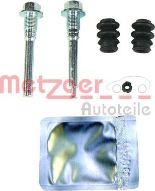 Metzger 113-1445X - Комплект направляющей гильзы, тормозной поршень autospares.lv