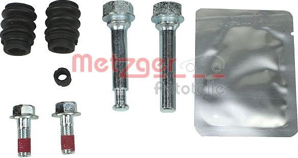 Metzger 113-1460X - Комплект направляющей гильзы, тормозной поршень autospares.lv