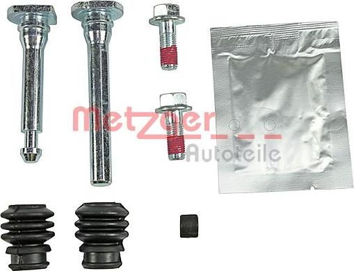 Metzger 113-1477X - Комплект направляющей гильзы, тормозной поршень autospares.lv