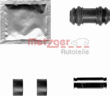 Metzger 113-1396X - Комплект направляющей гильзы, тормозной поршень autospares.lv