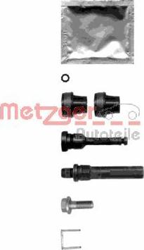 Metzger 113-1367X - Комплект направляющей гильзы, тормозной поршень autospares.lv