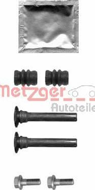 Metzger 113-1375X - Комплект направляющей гильзы, тормозной поршень autospares.lv