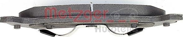 Metzger 1170434 - Тормозные колодки, дисковые, комплект autospares.lv