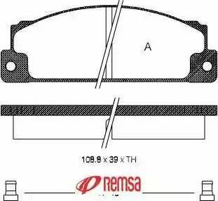 Metzger 1170695 - Тормозные колодки, дисковые, комплект autospares.lv