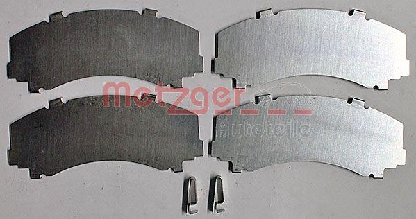 Metzger 1170375 - Тормозные колодки, дисковые, комплект autospares.lv