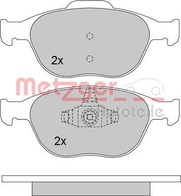 Havam HP7507 - Тормозные колодки, дисковые, комплект autospares.lv