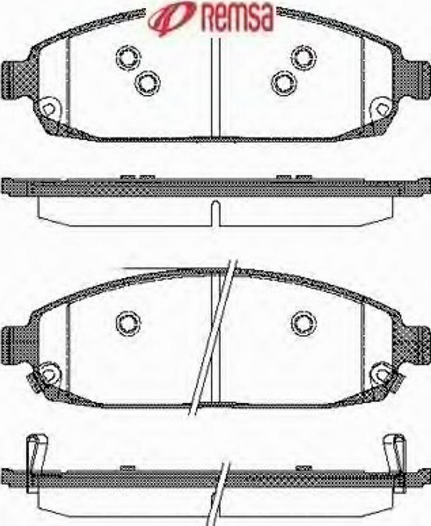 Metzger 117302 - Тормозные колодки, дисковые, комплект autospares.lv