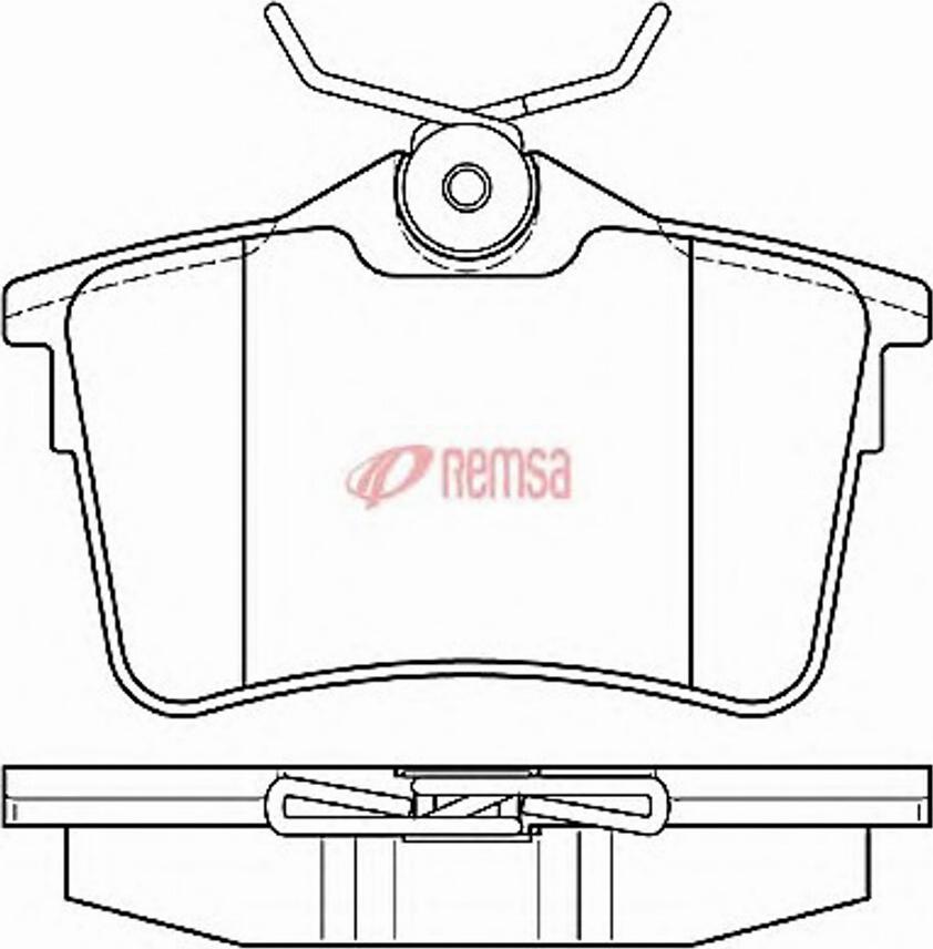 Metzger 1382.00 - Тормозные колодки, дисковые, комплект autospares.lv