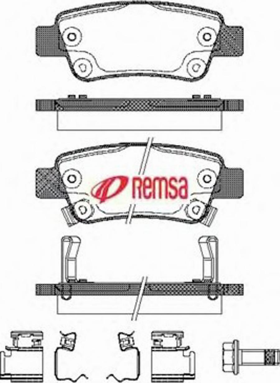 Metzger 1290.02 - Тормозные колодки, дисковые, комплект autospares.lv