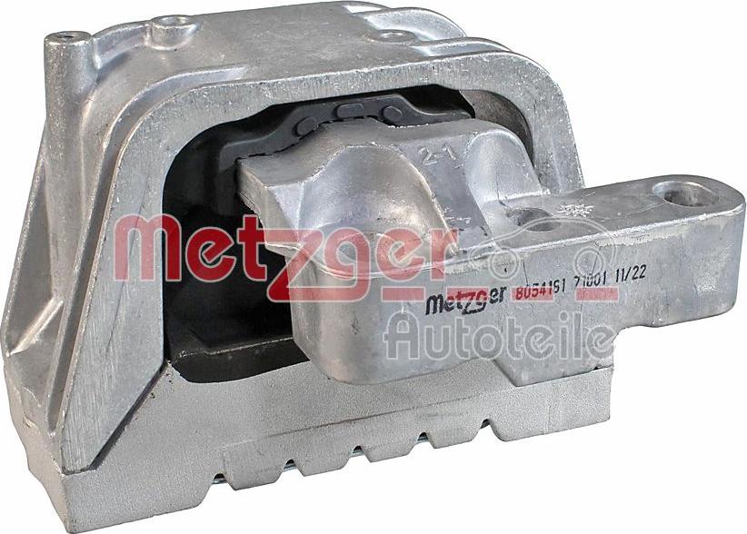 Metzger 8054161 - Подушка, опора, подвеска двигателя autospares.lv