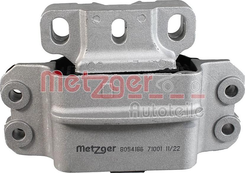 Metzger 8054186 - Подвеска, ступенчатая коробка передач autospares.lv