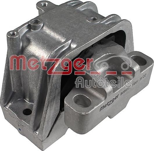 Metzger 8054171 - Подушка, опора, подвеска двигателя autospares.lv