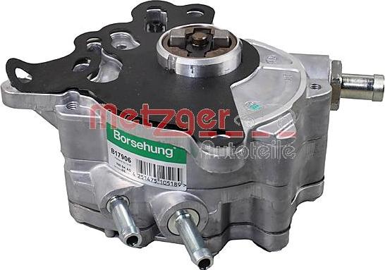 Metzger 8010129 - Вакуумный насос, тормозная система autospares.lv