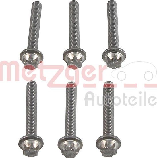 Metzger 8029033 - Набор болтов, масляный поддон автоматической коробки передач autospares.lv