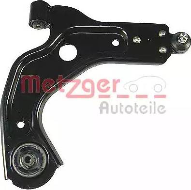 Metzger 88040902 - Рычаг подвески колеса autospares.lv