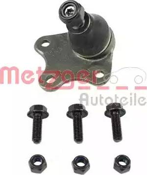 Metzger 87005011 - Шаровая опора, несущий / направляющий шарнир autospares.lv